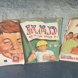 3 Vintage MAD Magazines: 1970 & 1971