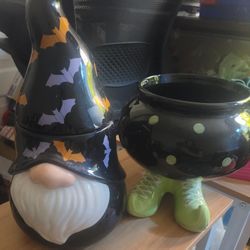 Cookie Jar and Candy Dish