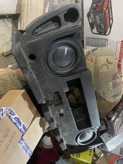 97-04 Dodge Dakota Mtx 10 Inch Subwoofer Box With Speakers 