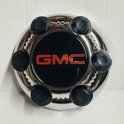 GMC Wheel Cap 6 Lug Chrome (one) New
