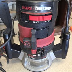 Sears Craftsman 1-1/2 HP Variable Speed Router, a power tool