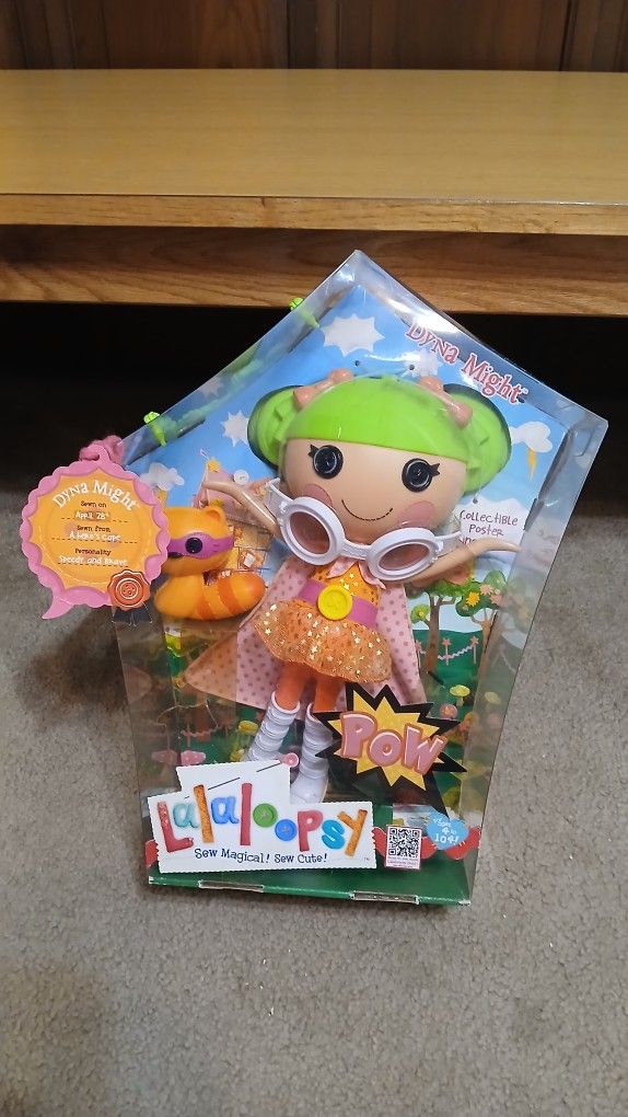 New Lalaloopsy Dyno Might Full Size Regular 12” Doll Retired