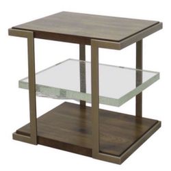 End Table  Entertainment Center 