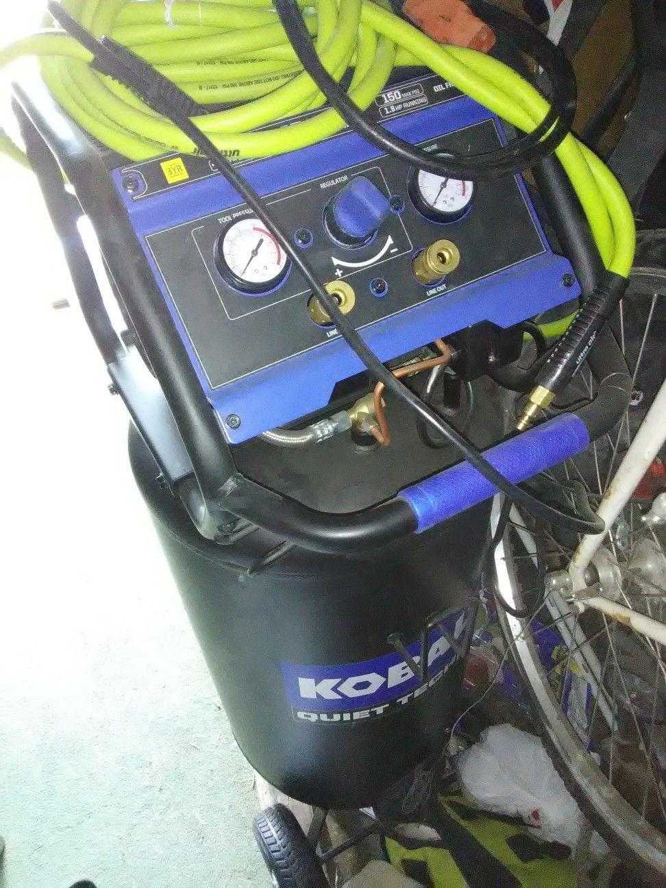 Kobalt QUIET TECH 26Gallon Electric Air Compressor for Sale in Seattle