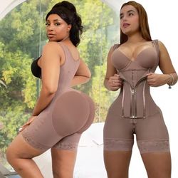 Fajas Reductoras Colombianas Body Shaper Post Surgery Tummy Control Levanta Cola