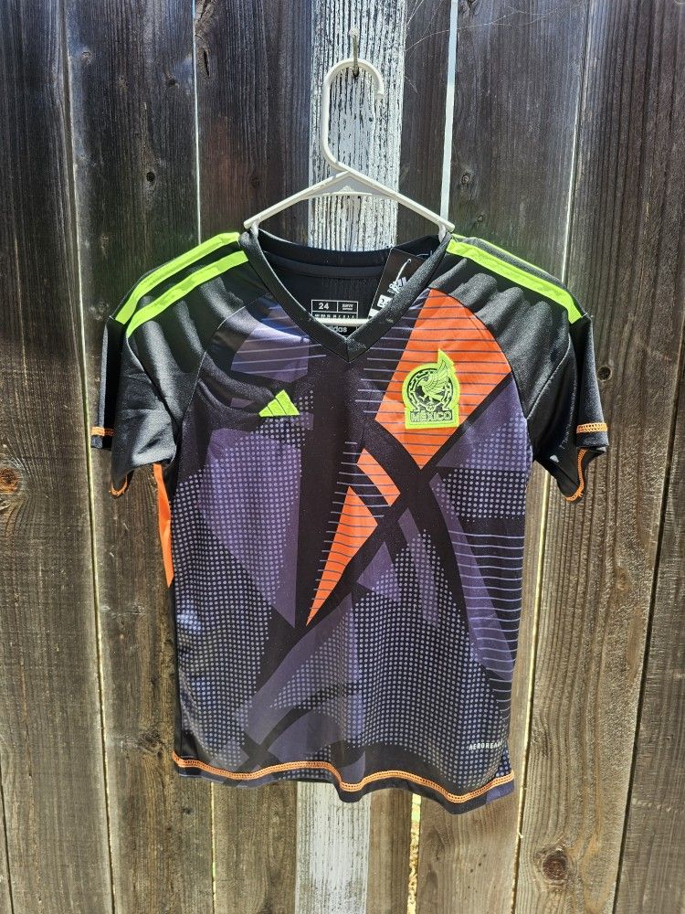 Mexico Goalie Kids Jersey