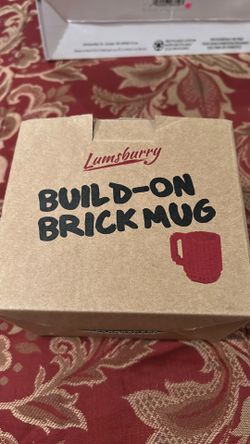 Build-On Brick Mug