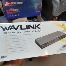 Wavlink USB C Ultra 5K Docking station 