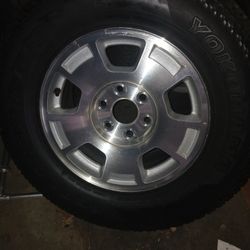Set Of 4 Rims And Tires