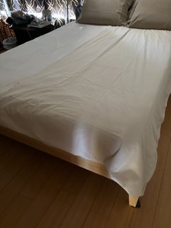 Good condition mattress and frame