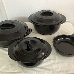 Dr Mercola healthy ceramic cookware seven piece set