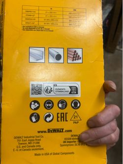 Dewalt bandsaw blades