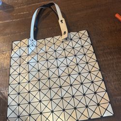 Cream color Bao Bao Issey Miyake