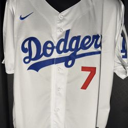 Nike Los Angeles Dodgers White Jersey Blake Snell #7