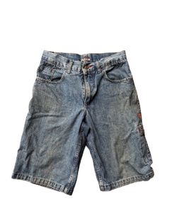 Vintage Kirra  Sz 29 Blue Denim Men’s Cargo Shorts