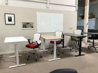 Adjustable desks