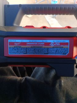 Milwaukee M18 Transfer Pump 2771-20
