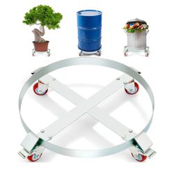 2PCS 55 Gallon Heavy Duty Drum Dolly (Jh2138D)