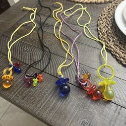 Pacifier Necklaces from 1990s