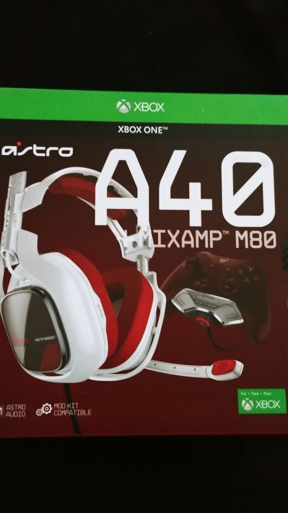 Astro A40 TR Mixamp M80 Red/White Gamestop Edition
