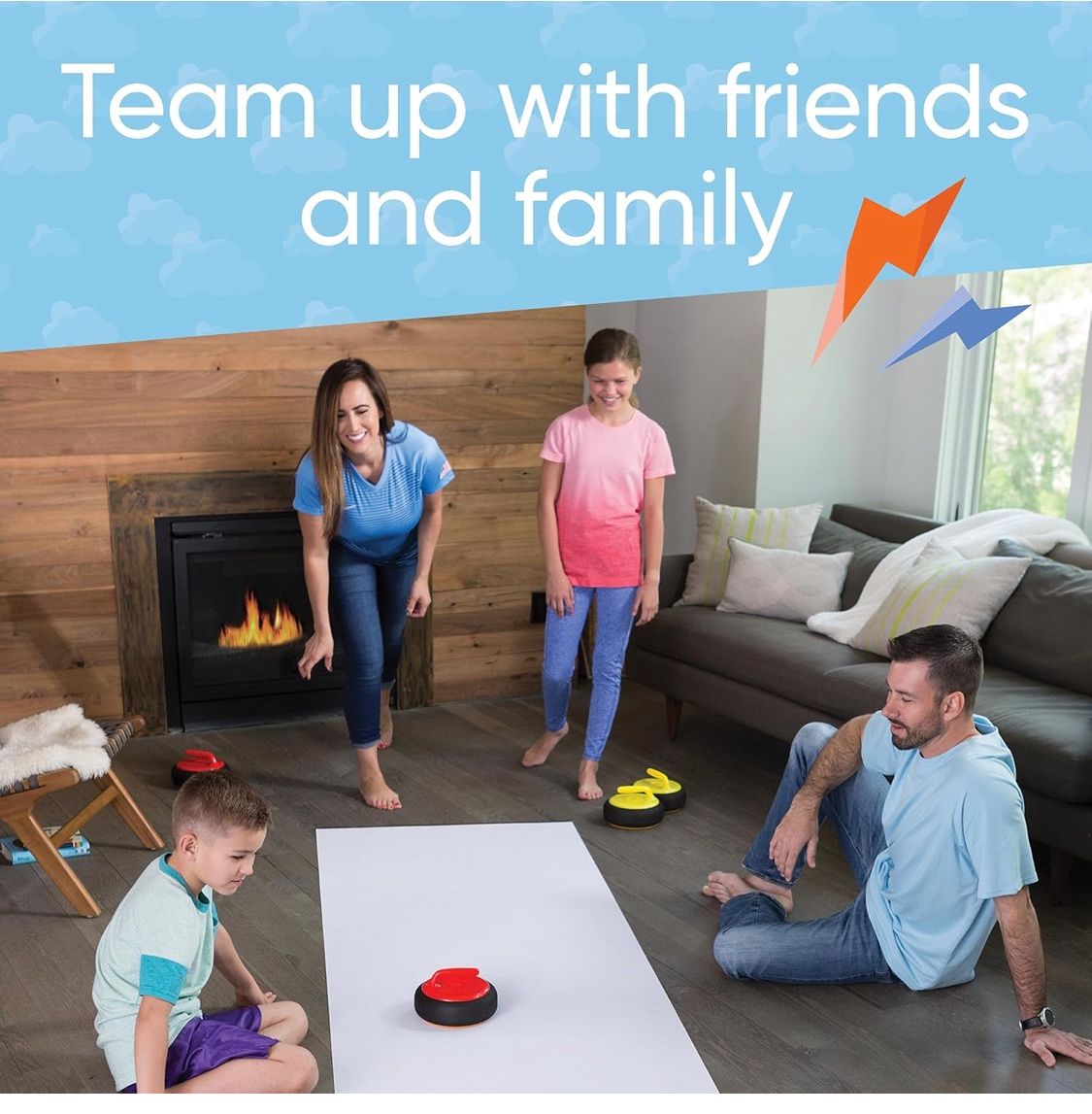 Hovering Curling Set