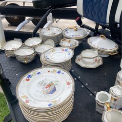 Theodore Haviland France. 90 Years Old. 49 Pieces.