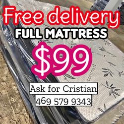 New mattresses  Full mattress  Colchon matrimonial  Colchones nuevos Full beds  Camas full 