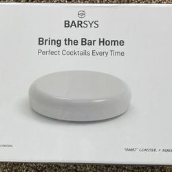 BARSYS COASTER. BRING THE BAR HOME
