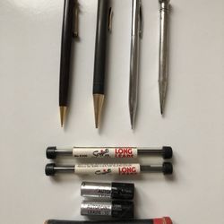 4 Mechanical Pencils And Leads 