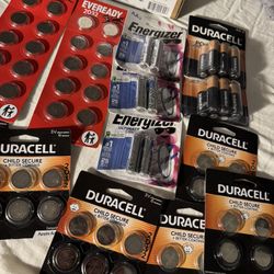 ASSORTMENT OF BRAND NEW BATTERIES AS PICTURED