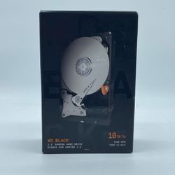 New Western Digital WD 3.5" WD_Black 10TB SATA III 6Gbps HDD WD102FZBX-SPCCNA0