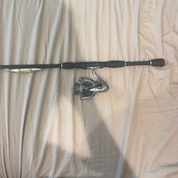 Prodigy Walleye Meduim 7ft Spinning Rod Shimano Nasci 3000 Reel Combo