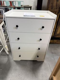 New Drawer Dresser for Bedroom,Tall White Chest of Drawers