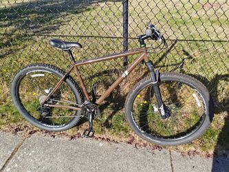 MTB 29er 2011 Raleigh XXIX+G 19.5" Mountain Bike – Chromoly Steel Hardtail, Truvativ GXP SRAM 3x9, Hydraulic Brakes, Continental Trail