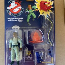 Winston And Chomper Ghost Ghostbusters Kenner Figure
