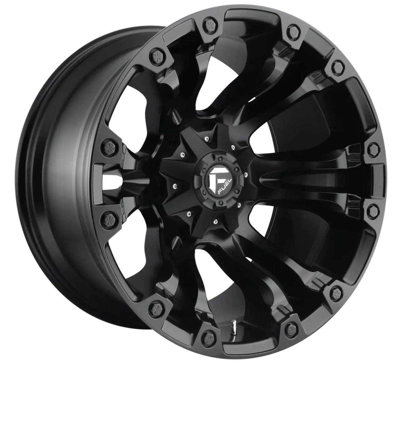 20x10 Fuel D560 VAPOR MATTE BLACK Wheel 6x135/6x5.5 (-18mm)