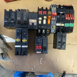 Various Used Breakers 