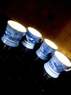 Vintage Currier And Yves Mugs