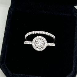 Ladies Diamond Ring 14k 