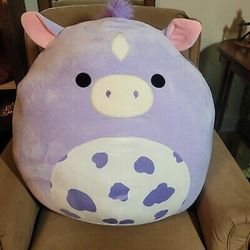 Squishmallow Meadow the Horse Purple Jumbo 24” Plush