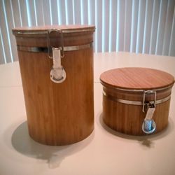 Bamboo Storage Containers