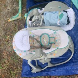 Ingenuity Vibrating, Rocking, Collapsible Baby Swing