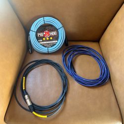XLR Cables - See Description