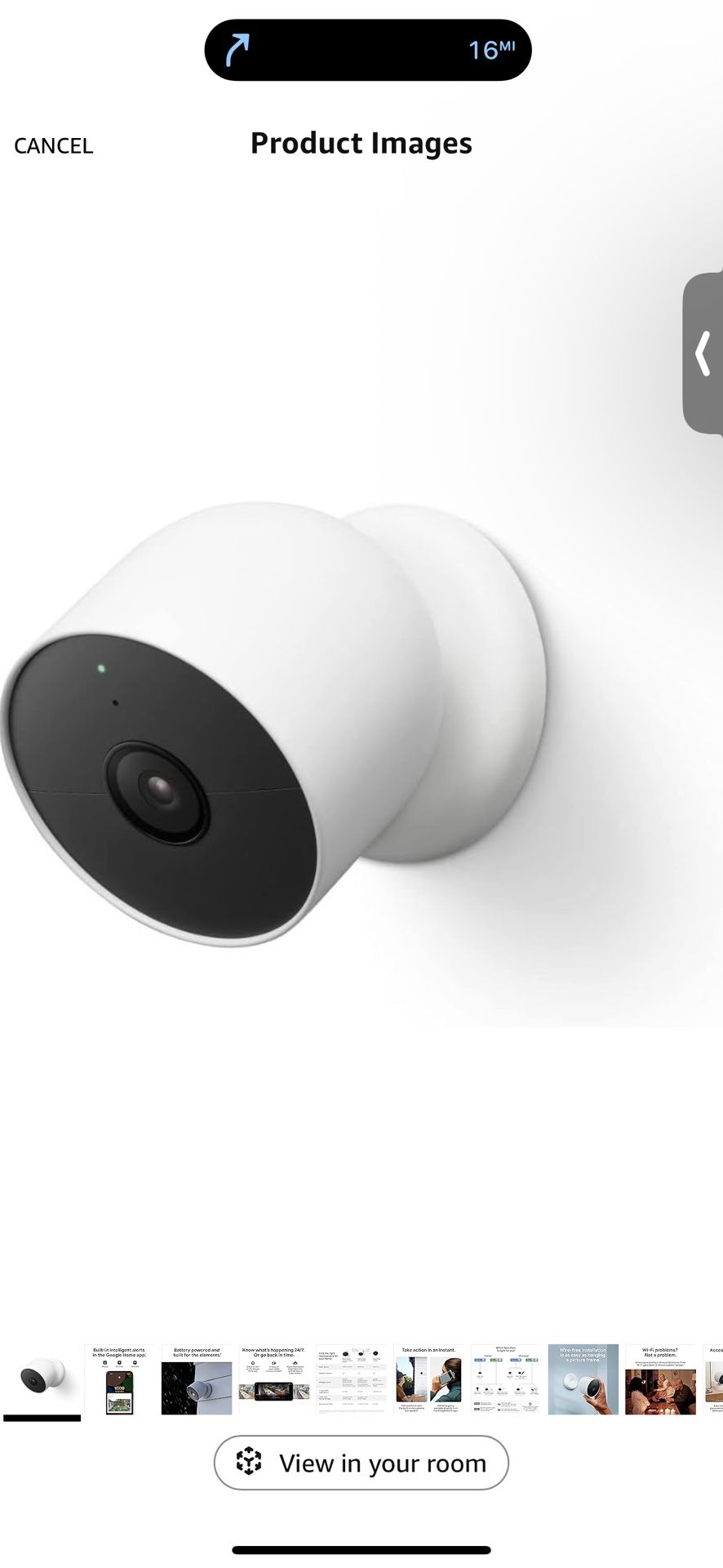 Google Outdoor Camera