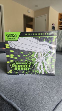 New Pokemon Perfect Order Elite Trainer Box