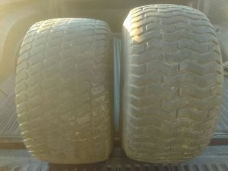 John Deer tractor tires and rim $20.00