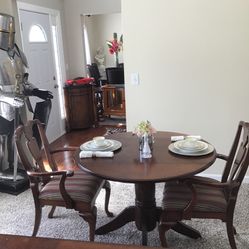 Dining Room Table And 2 Chairs.  $135.