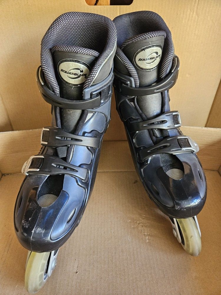 ROLLERBLADE SKATES-WOMENS SIZE 8.5 (FITS SIZE 8 AS WELL)