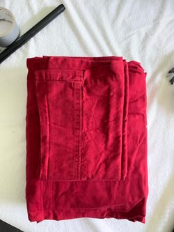 Queen Sheets red