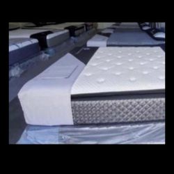 queen size new thick pillow top beds can deliver 